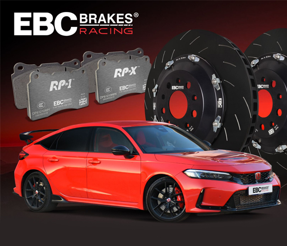 NOVA SOLUÇÃO EBC BRAKES PARA HONDA TYPE-R FL5 2022>