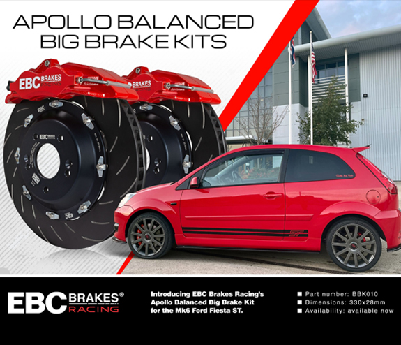 EBC BRAKES APOLLO BALANCED BIG BRAKES disponíveis para FORD FIESTA ST