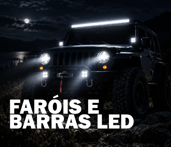 Descubra as diferenças entre faróis e barras LED, as suas aplicações e os principais critérios para escolher a solução de iluminação mais adequada.