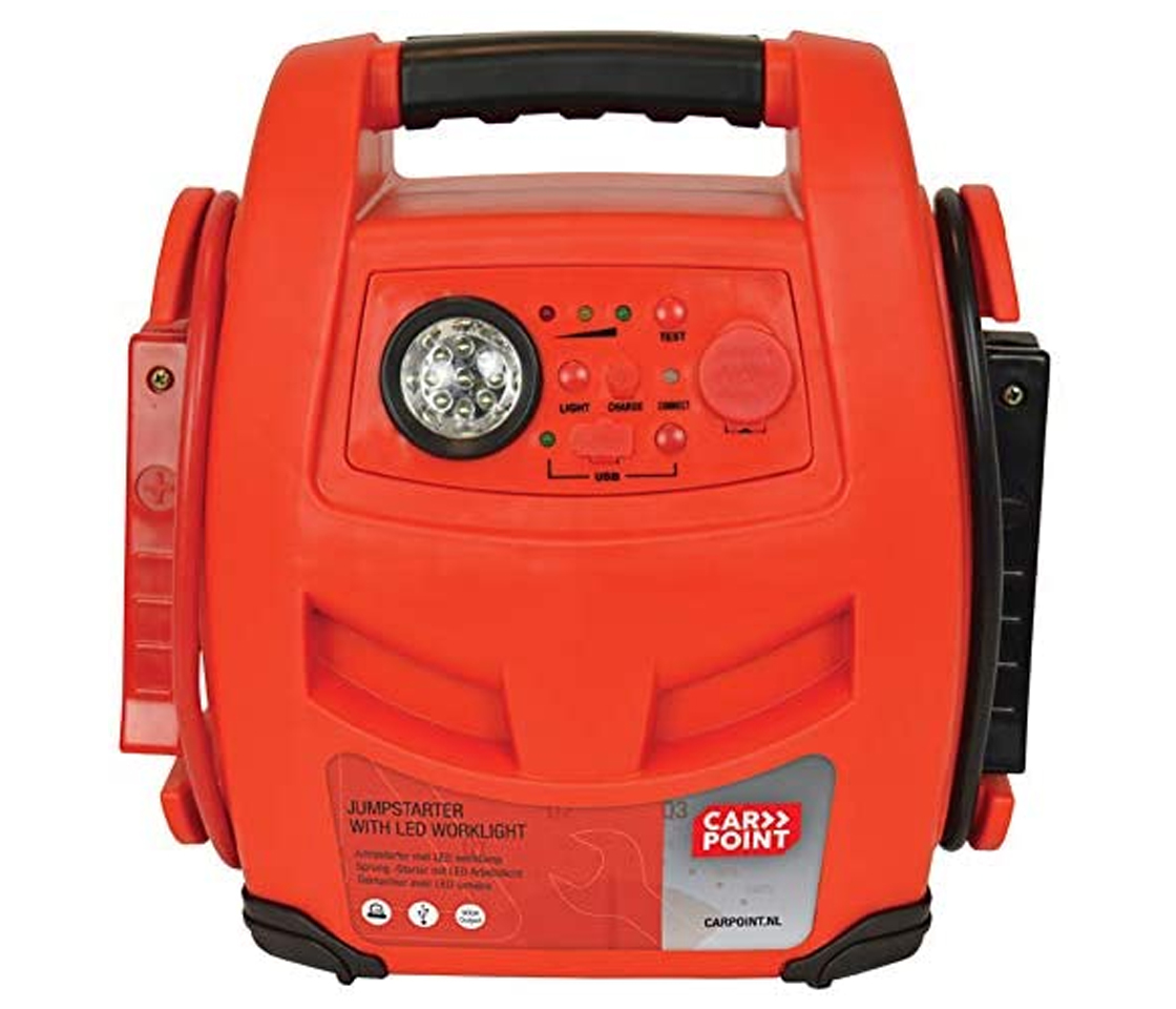 JUMPSTARTER / BOOSTER de ARRANQUE  12V / 17AH COM COMPRESSOR