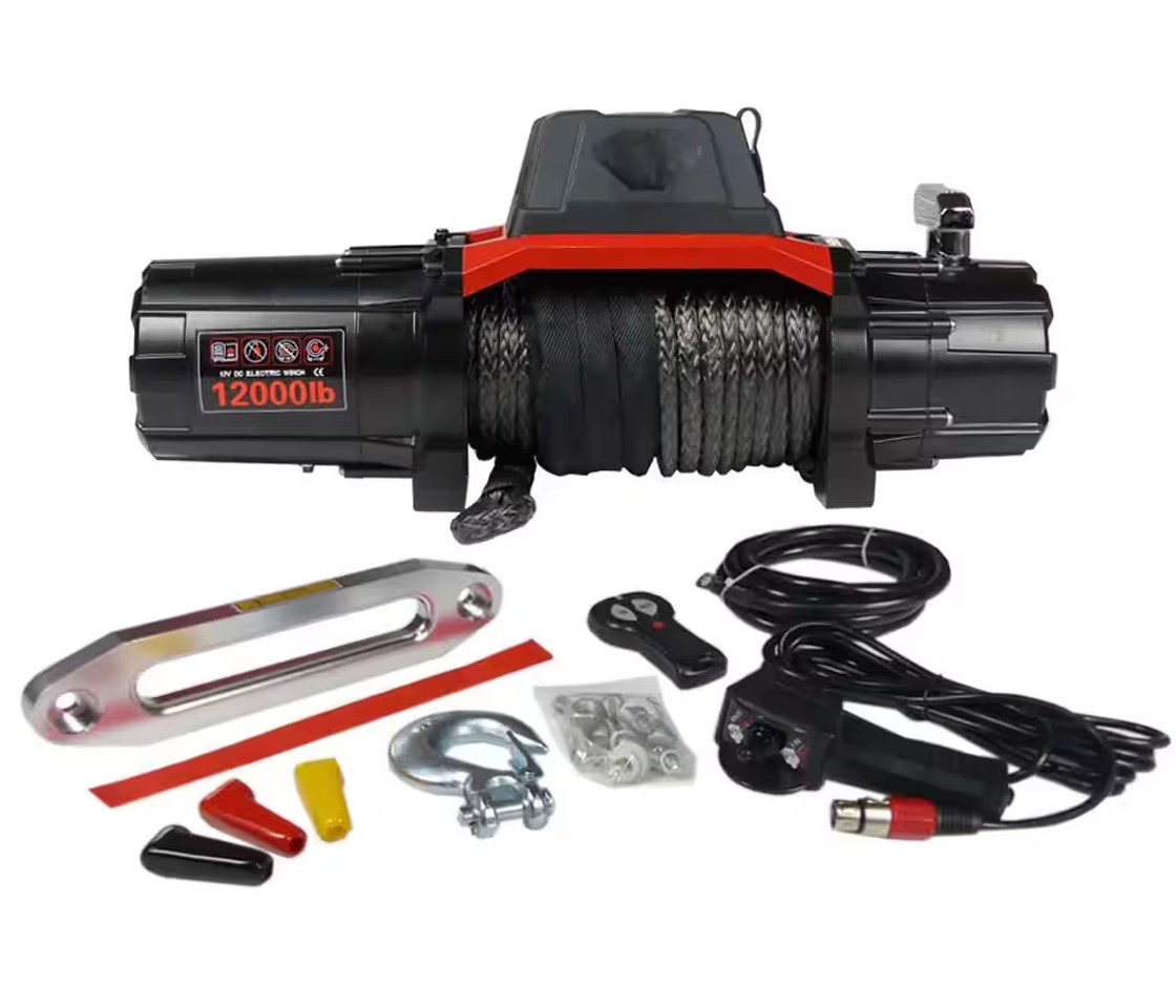 GUINCHO ELÉTRICO 4X4 CARBON WINCH 12000LB / 5448KG 12V CABO SINTÉTICO EVO SUPER SPEED GUINCHO ELÉTRICO 4X4 CARBON WINCH 12000LB / 5448KG 12V CABO SINTÉTICO EVO SUPER SPEED