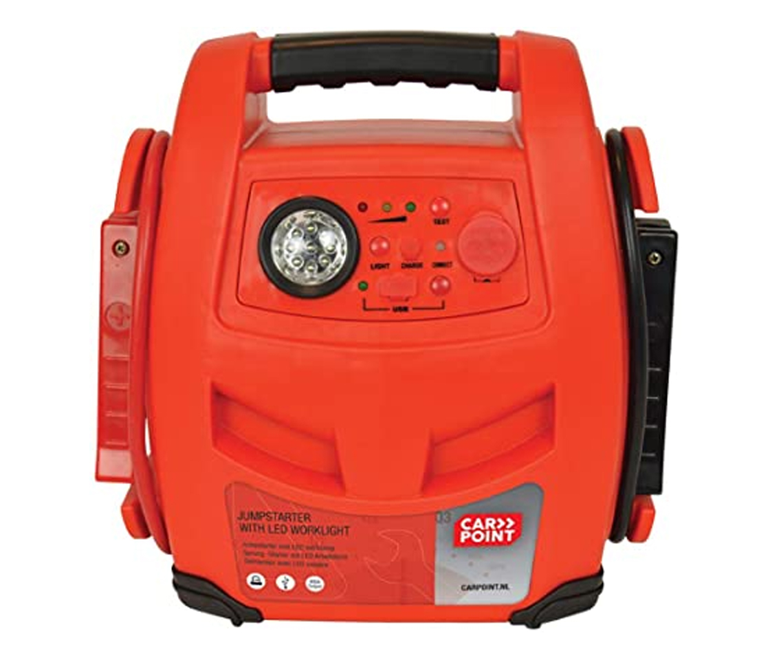 JUMPSTARTER / BOOSTER de ARRANQUE  12V / 17AH COM COMPRESSOR
