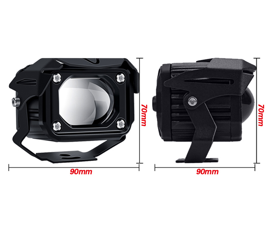 FAROL AUXILIAR LED BRANCO / AMARELO 7000LMN 30W