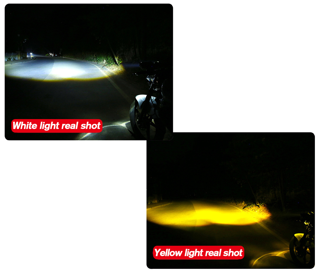 FAROL AUXILIAR LED BRANCO / AMARELO 7000LMN 30W