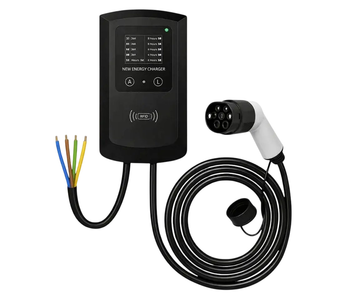 CARREGADOR CARRO ELÉTRICO / ESTAÇÃO CARGA 32A / 22KW / 10 M / LCD / TIPO 2 / SEM FICHA TRIFÁSICO CARREGADOR CARRO ELÉTRICO / ESTAÇÃO CARGA 32A / 22KW / 10 M / LCD / TIPO 2 / SEM FICHA TRIFÁSICO