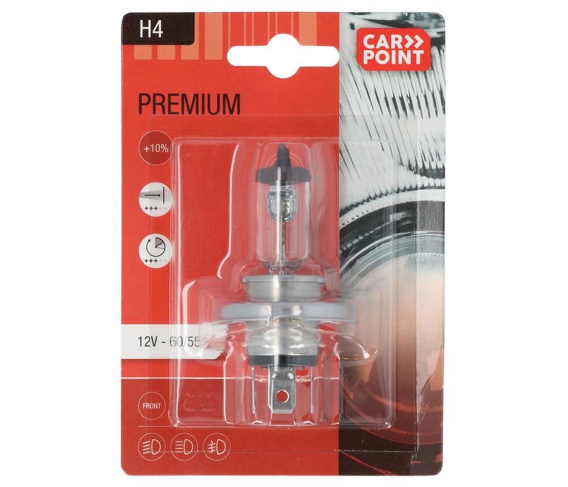 LAMPADA  H4 12V 60/55W 0760041 CARPOINT