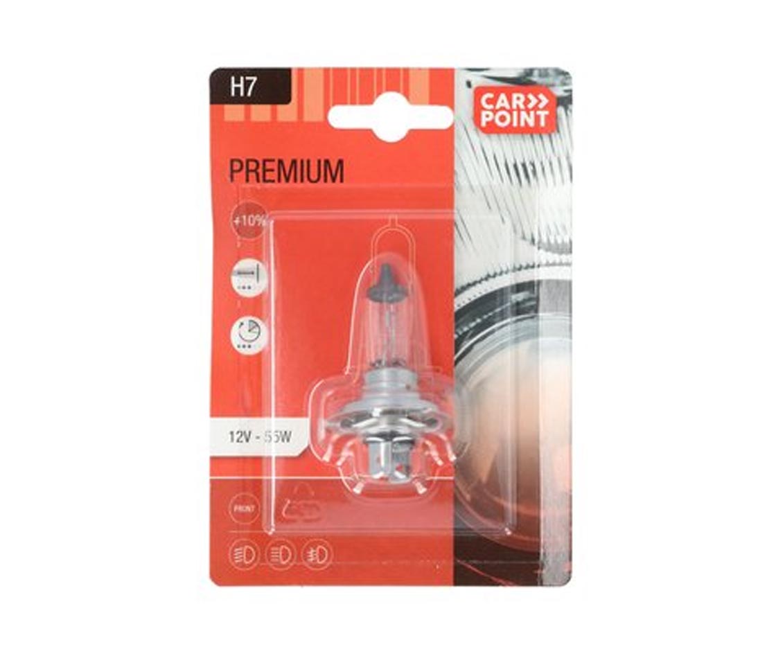 LAMPADA  H7 12V 55W CARPOINT