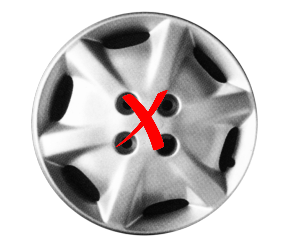 TAMPÕES JANTES PARA FIAT 343-14 FARAD
