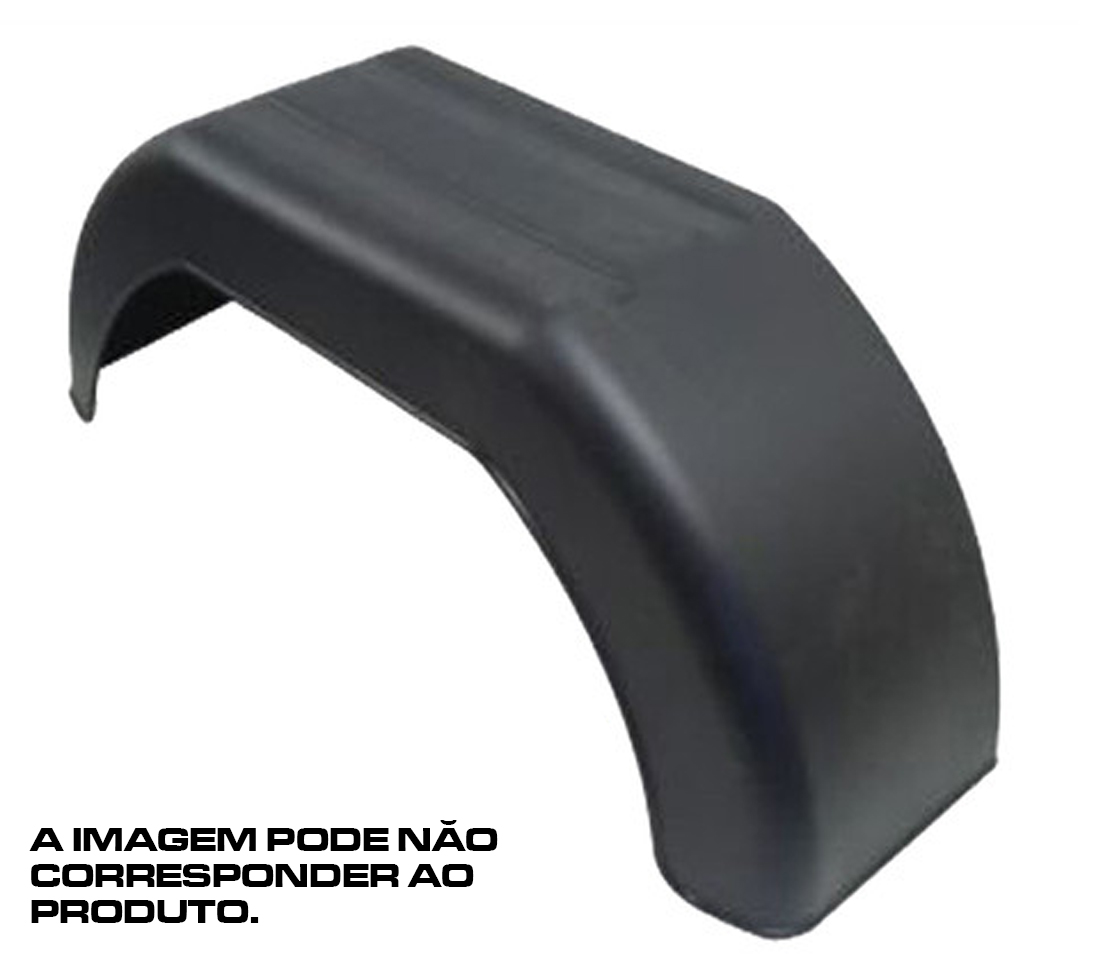  GUARDA LAMAS PLASTICO 10 PRETO 40175