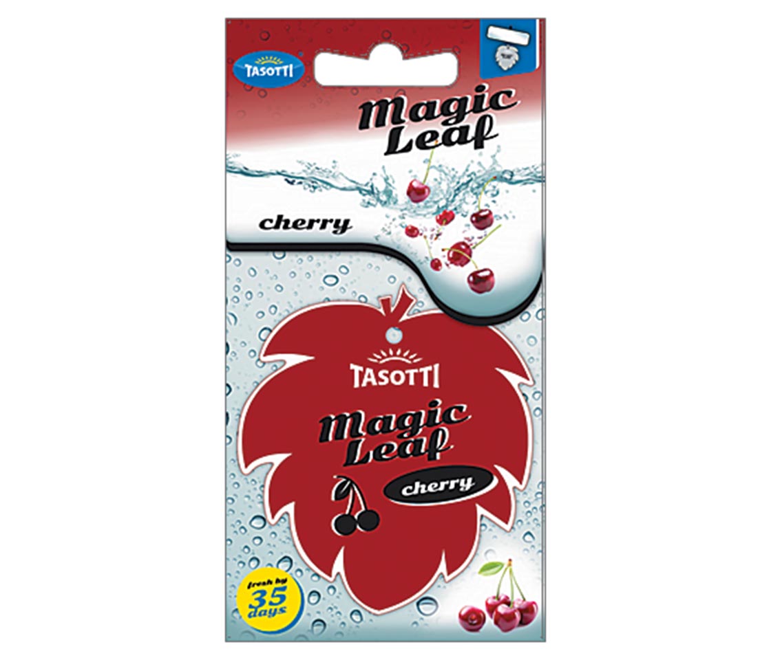 AMBIENTADOR TASOTTI MAGIC LEAF CHERRY PARA CARRO & CASA