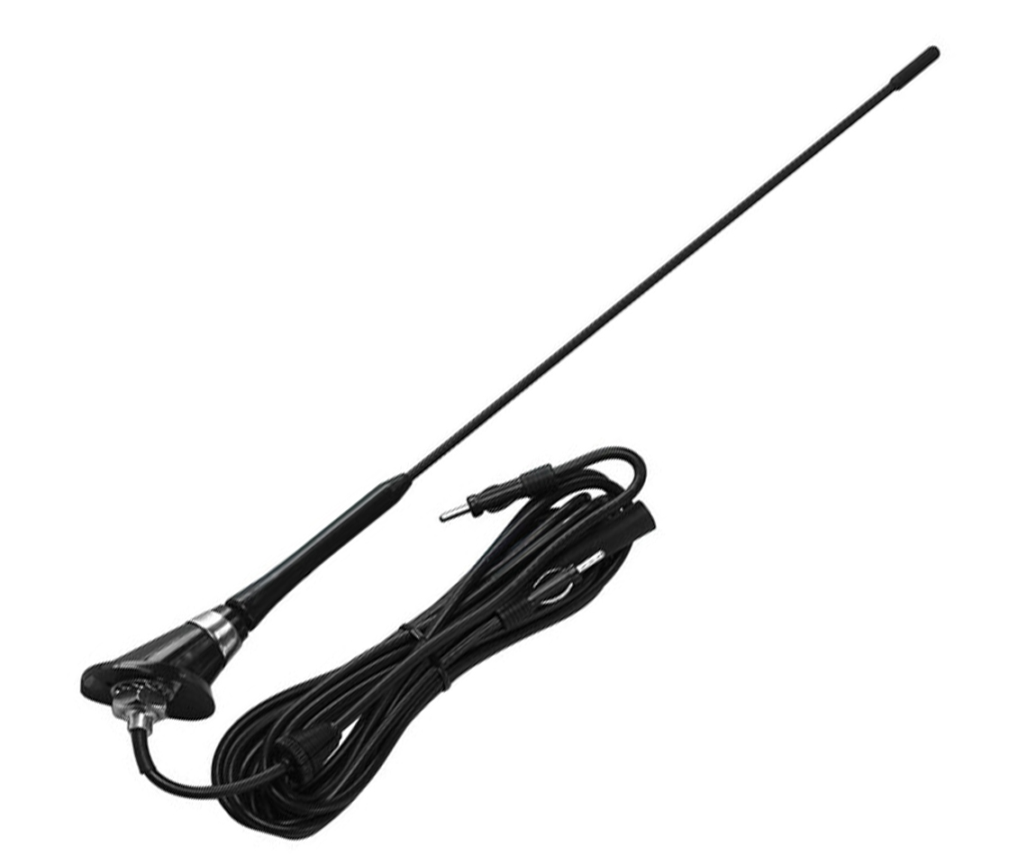 ANTENA TEJADILHO 40CM C/ CABO 4MT 40221 LAMPA