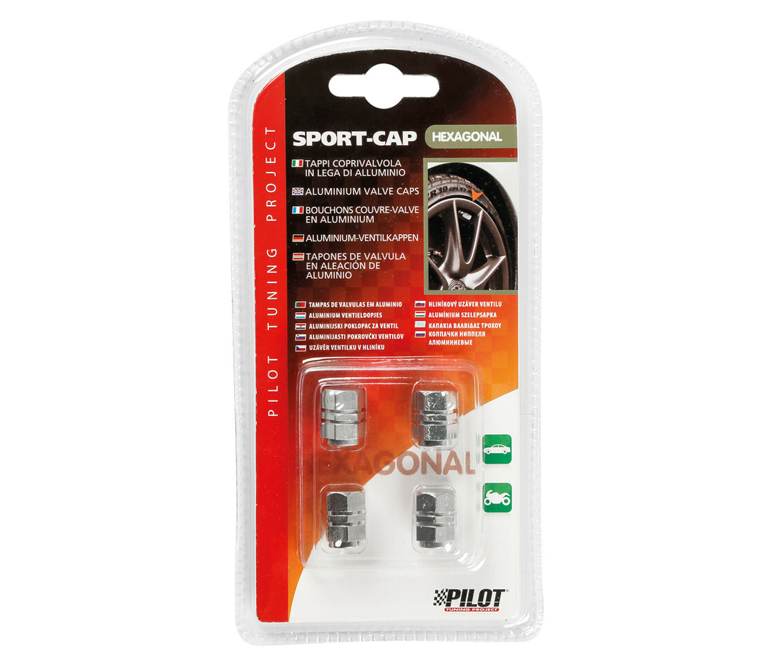 TAMPAS VÁLVULAS JANTE HEXAG ALUMÍNIO 02503 LAMPA