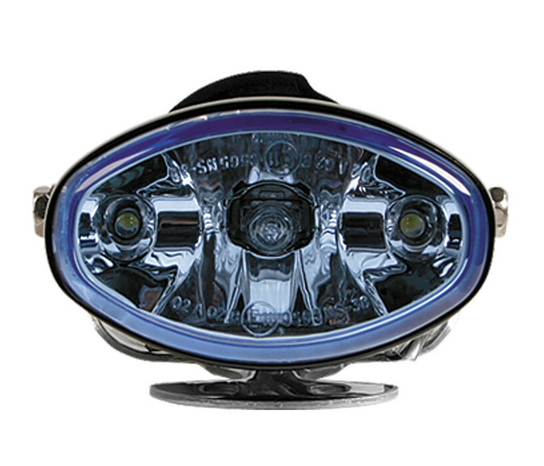 FAROL AUXILIAR OVAL NEVOEIRO | BLUE LIGHT LAMPA