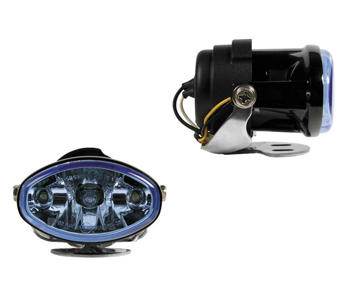 FAROL AUXILIAR OVAL NEVOEIRO | BLUE LIGHT LAMPA