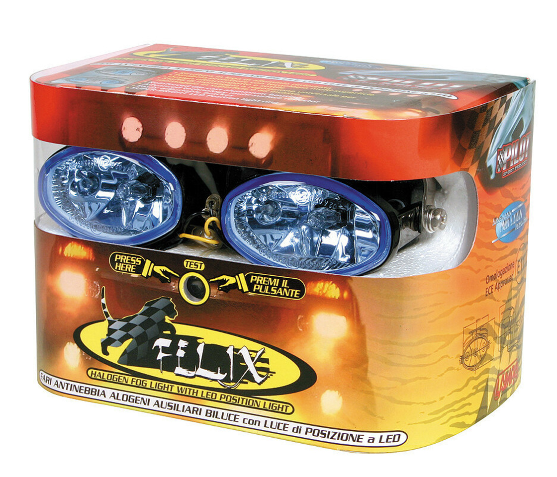 FAROL AUXILIAR OVAL NEVOEIRO | BLUE LIGHT LAMPA