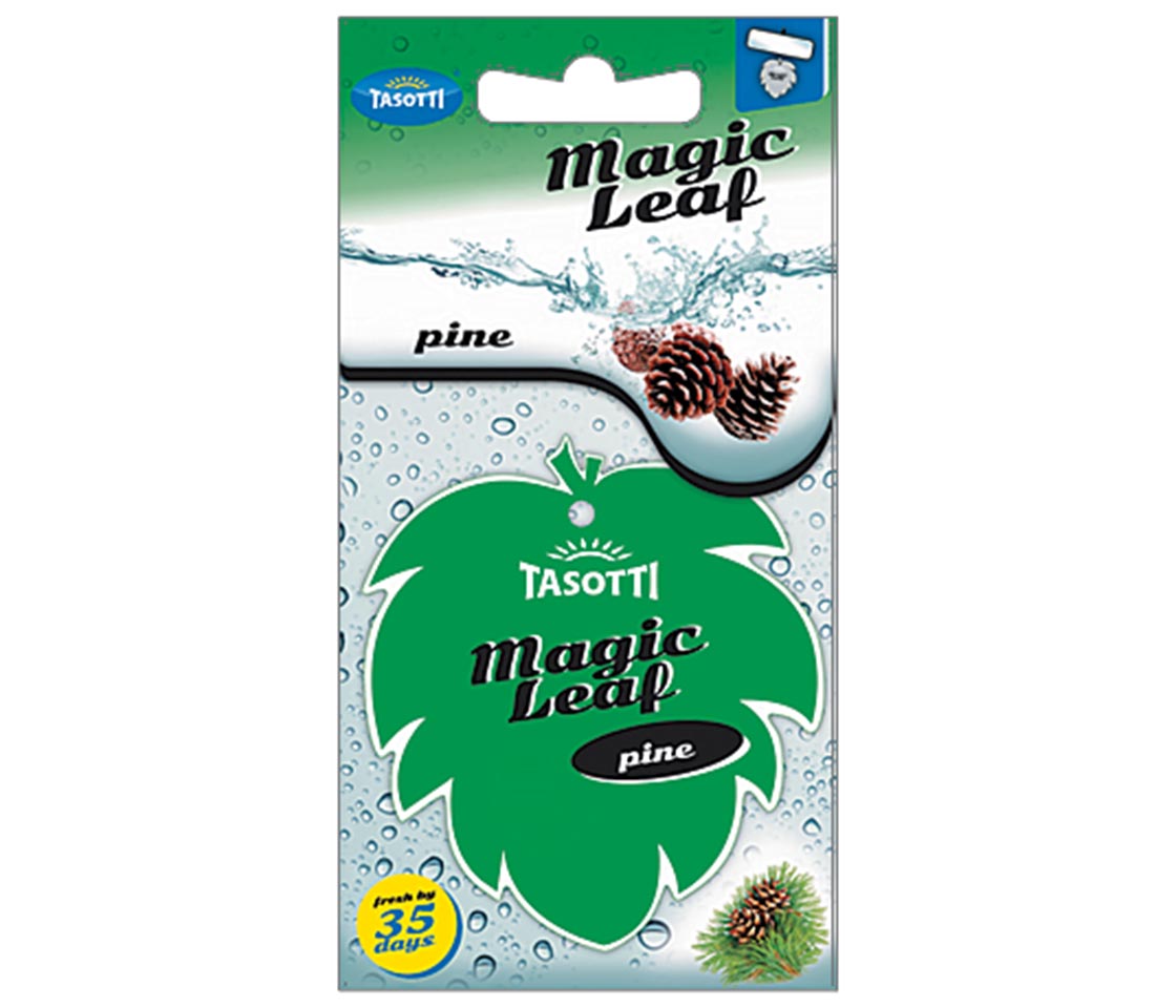 AMBIENTADOR TASOTTI MAGIC LEAF PINE PARA CARRO & CASA AMBIENTADOR TASOTTI MAGIC LEAF PINE PARA CARRO & CASA