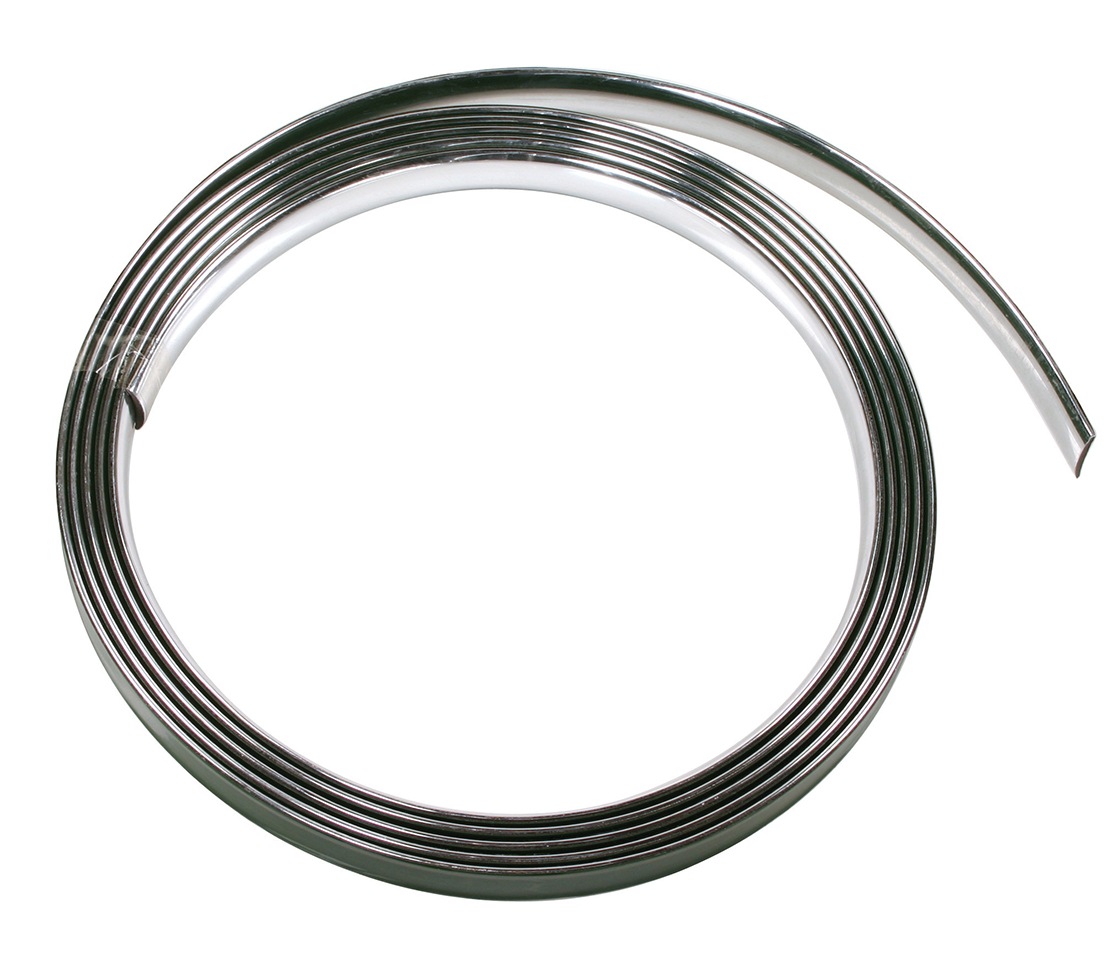 FITA ADESIVA DECORATIVA CROMADA 4 MT | 21MM 20873 LAMPA FITA ADESIVA DECORATIVA CROMADA 4 MT | 21MM 20873 LAMPA