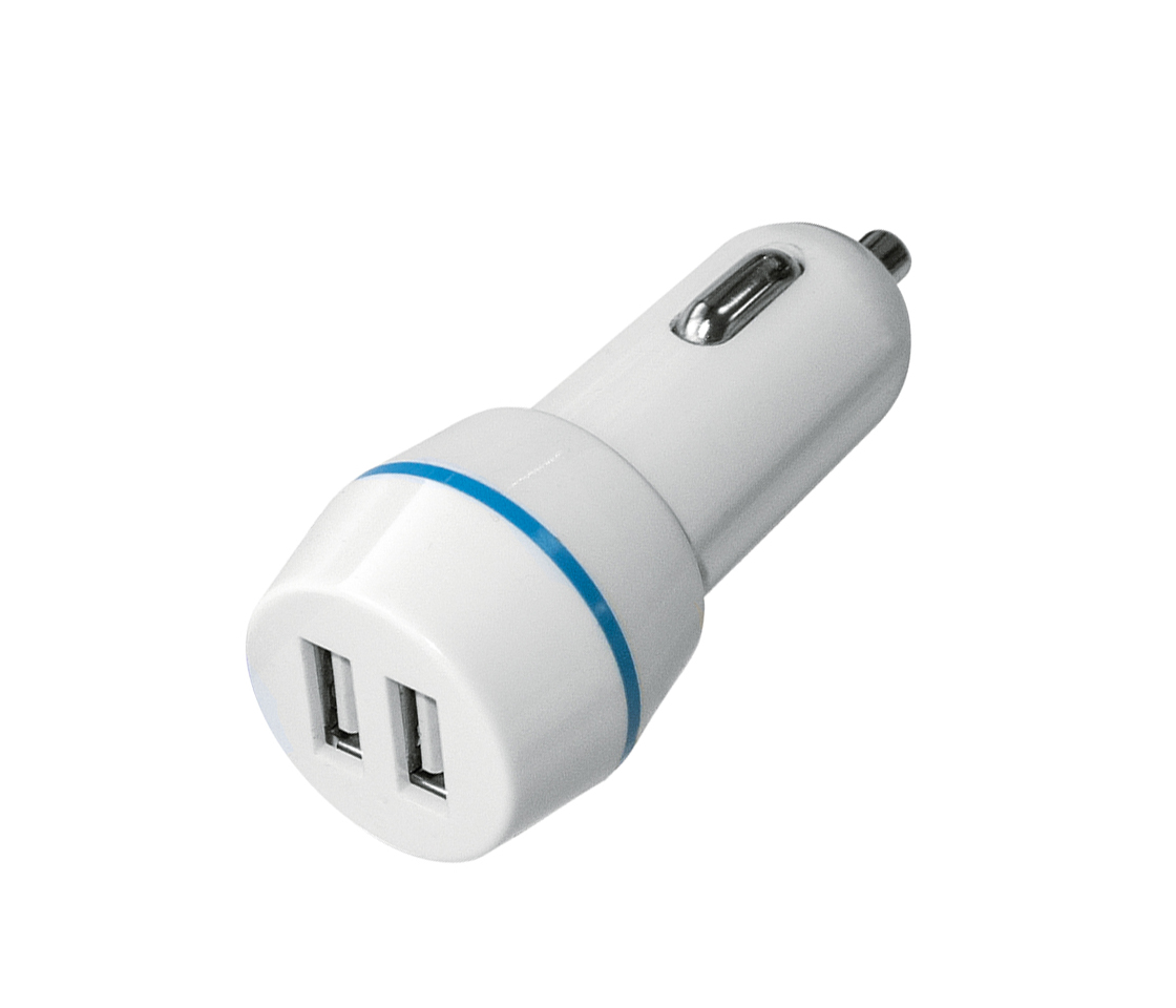 CARREGADOR ISQUEIRO 2xUSB 2.4A 12/24V