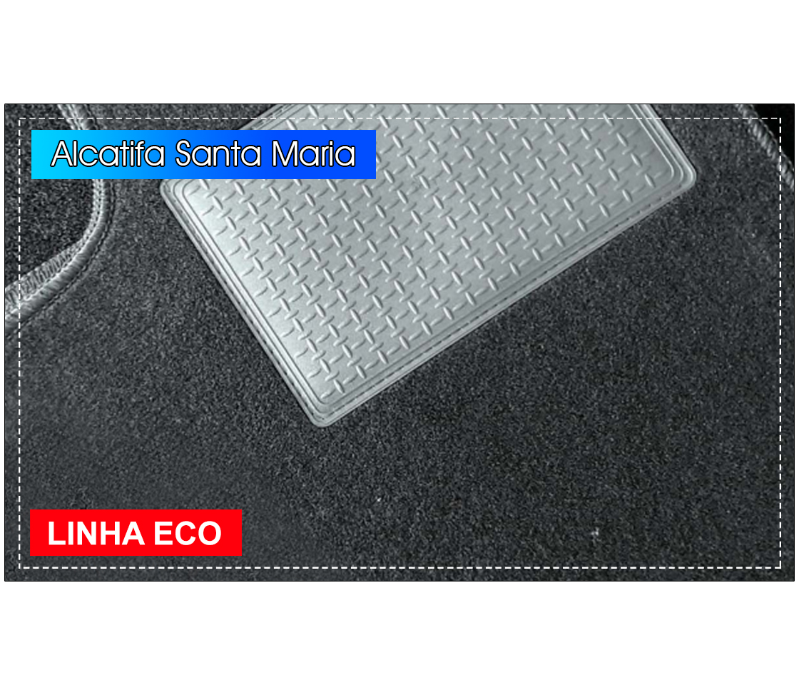 TAPETES CARRO ORIGINAIS ALCATIFA SANTA MARIA JG4