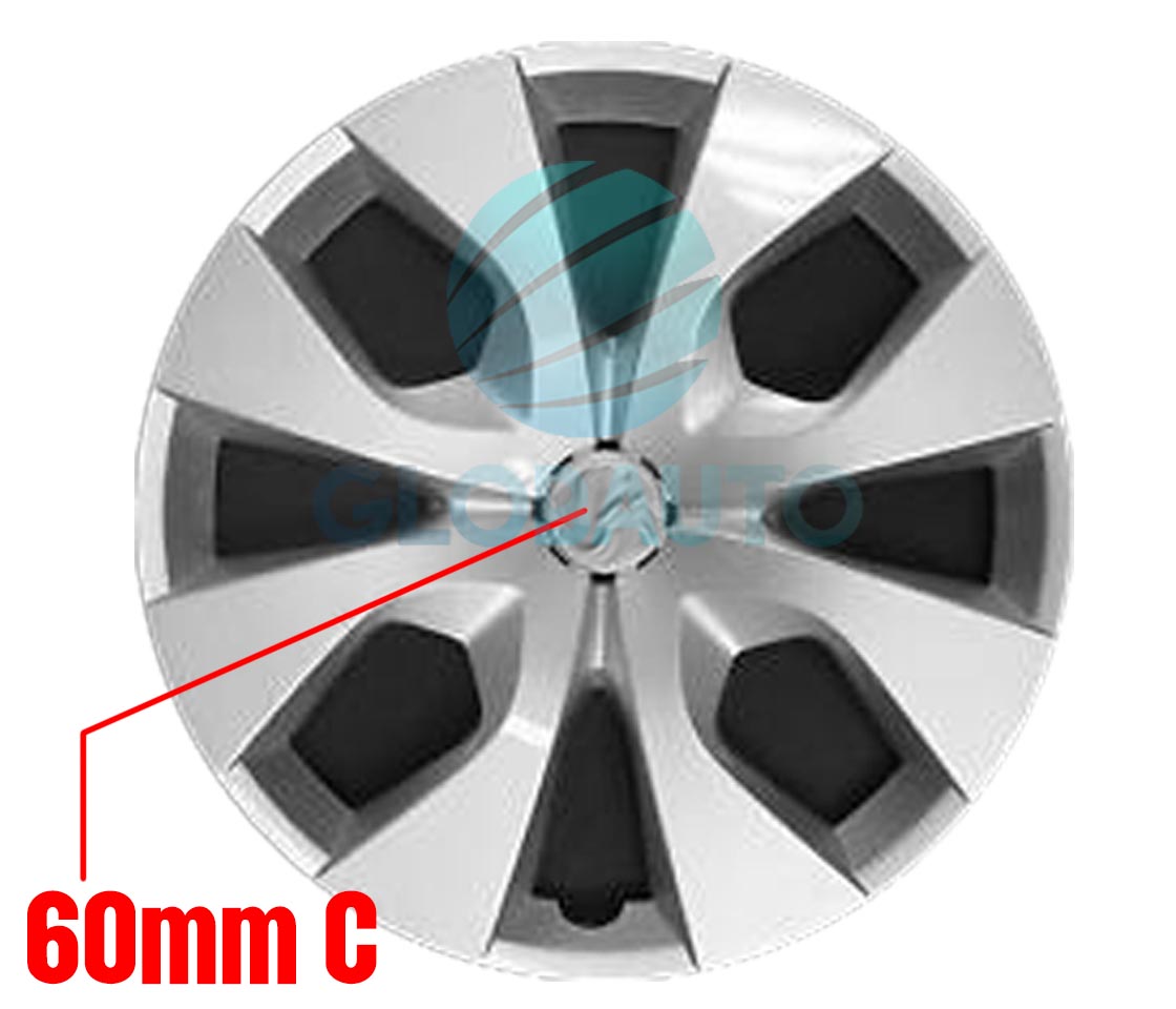 TAMPÕES JANTES PARA CITROEN 487L-16CT FARAD