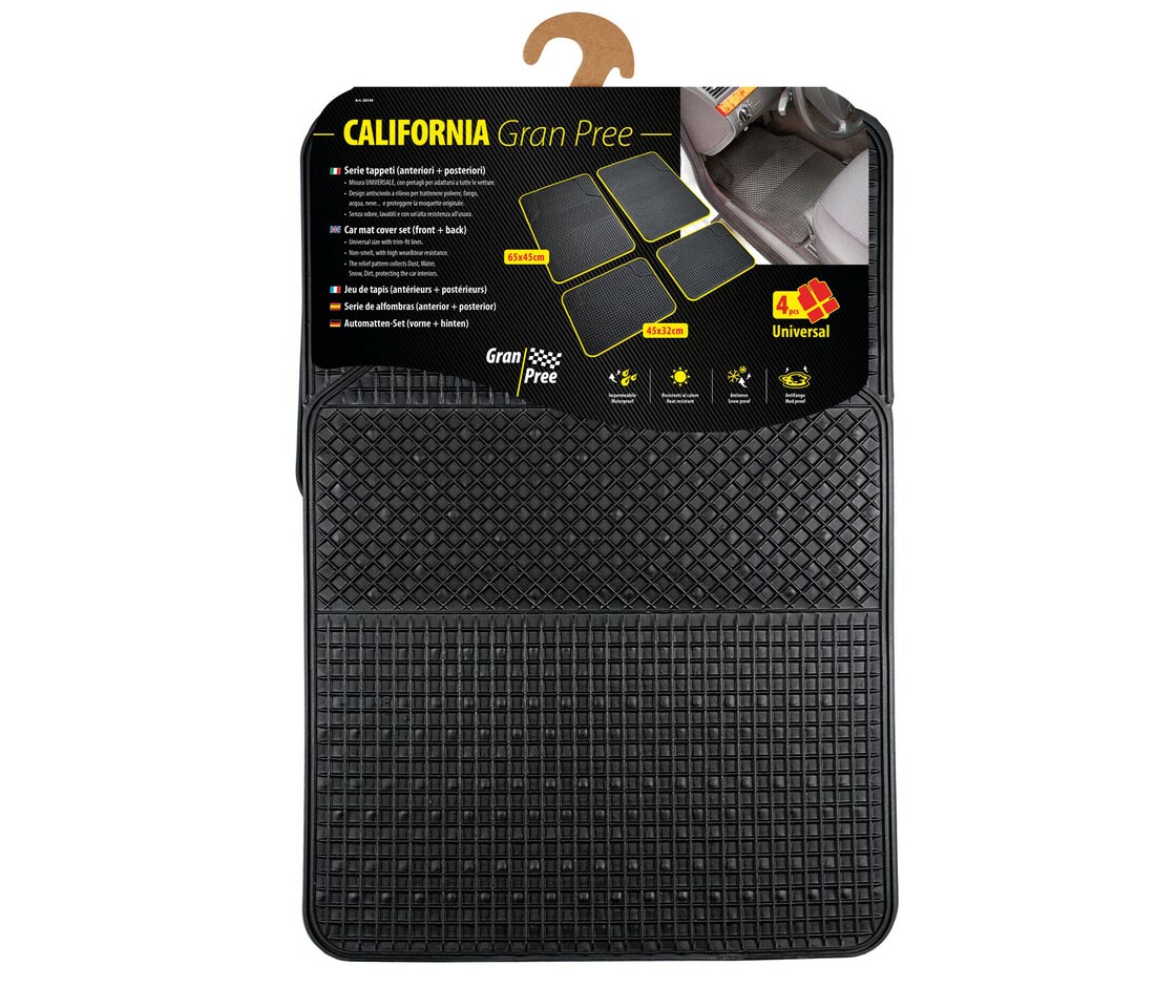 TAPETES BORRACHA UNIVERSAIS CALIFORNIA GRAN PREE LAMPA 26488 JG4