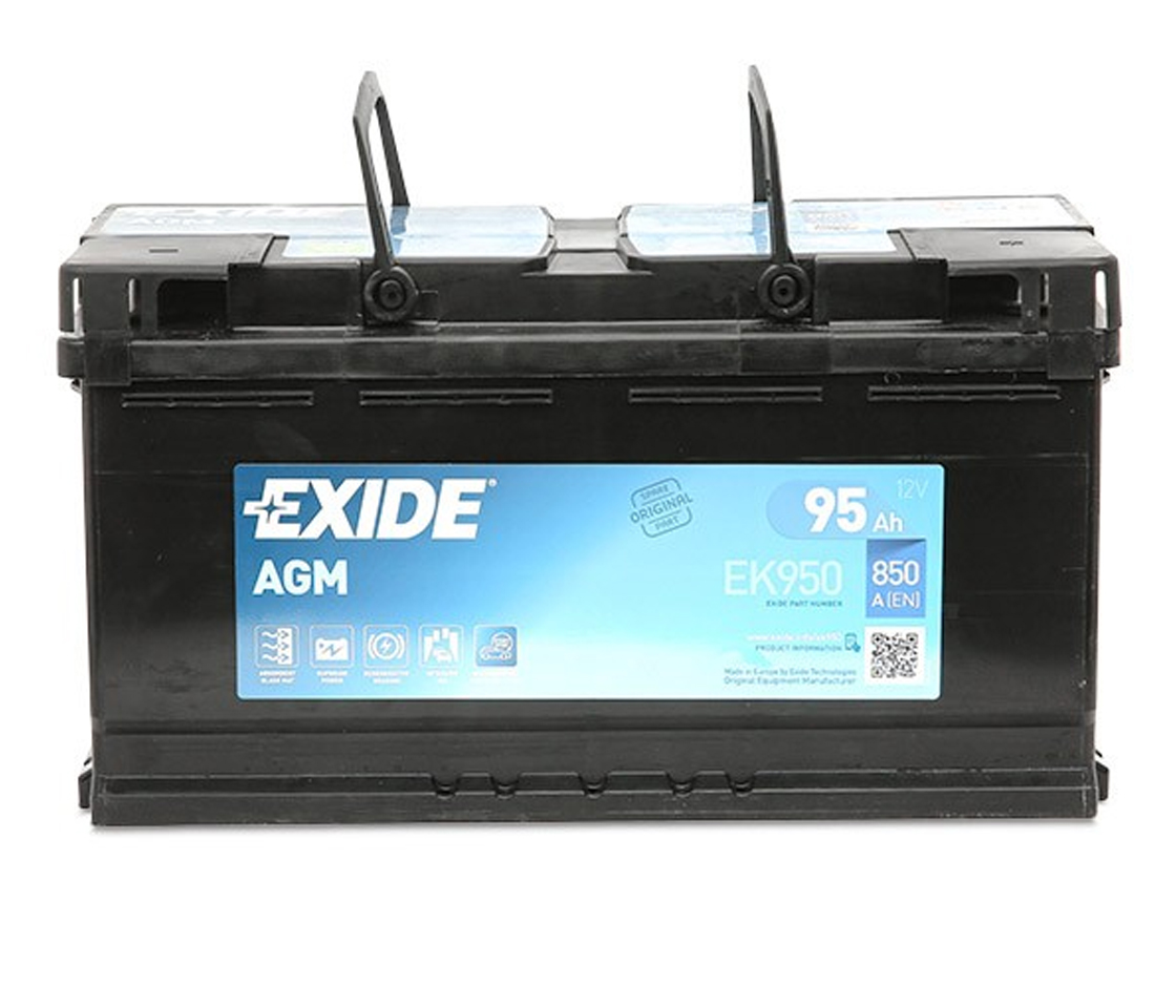 BATERIA  95AH 850A EXIDE AGM EK950 L5E0T1