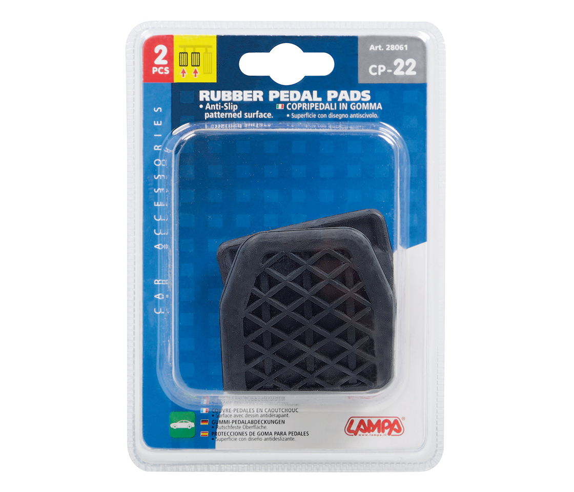 CAPAS PEDAIS EM BORRACHA CP22 28061 LAMPA