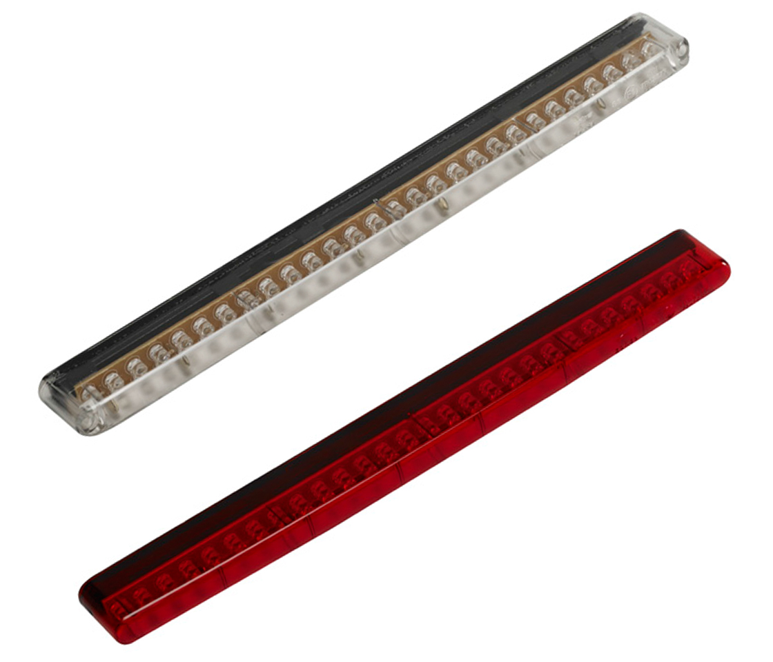 FAROLIM 3 STOP LED VERMELHO 249MM 28 LEDS