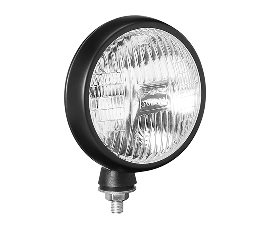 FAROL AUXILIAR REDONDO CRISTAL H3 PRETO LONGO ALCANCE