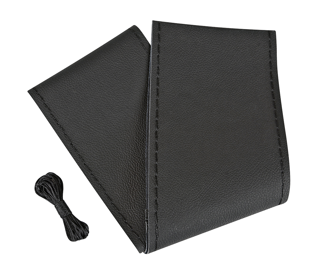 CAPA / PROTEÇÃO DE VOLANTE CARRO PELE PREMIUM L 37/39CM 32990