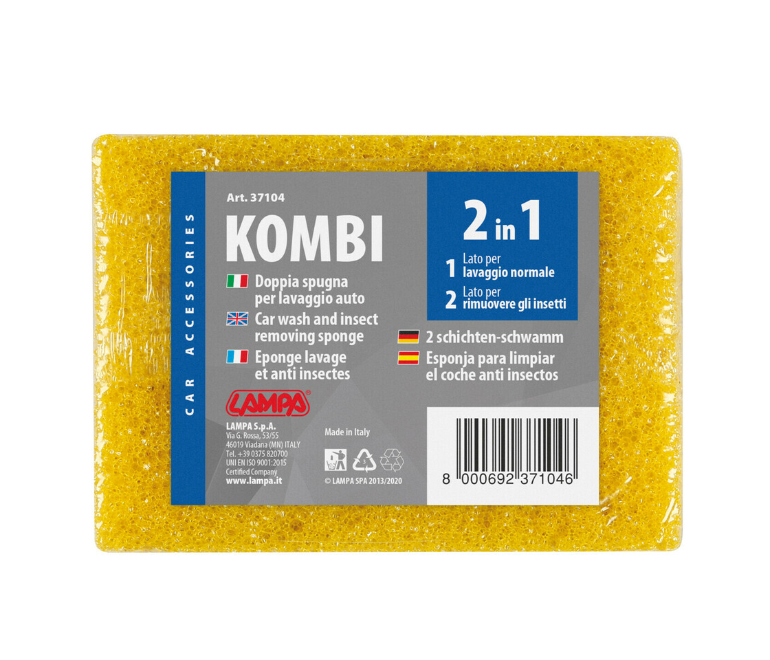 ESPONJA LAVAGEM COMBI, LAVAGEM E REMOÇÃO INSETOS 37104
