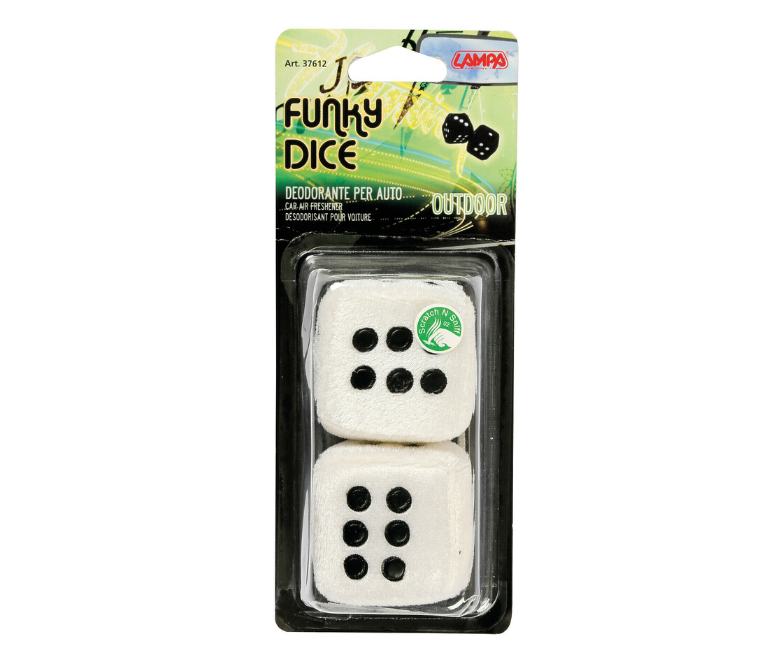 AMBIENTADOR PARA CARRO DADOS OUTDOOR LAMPA