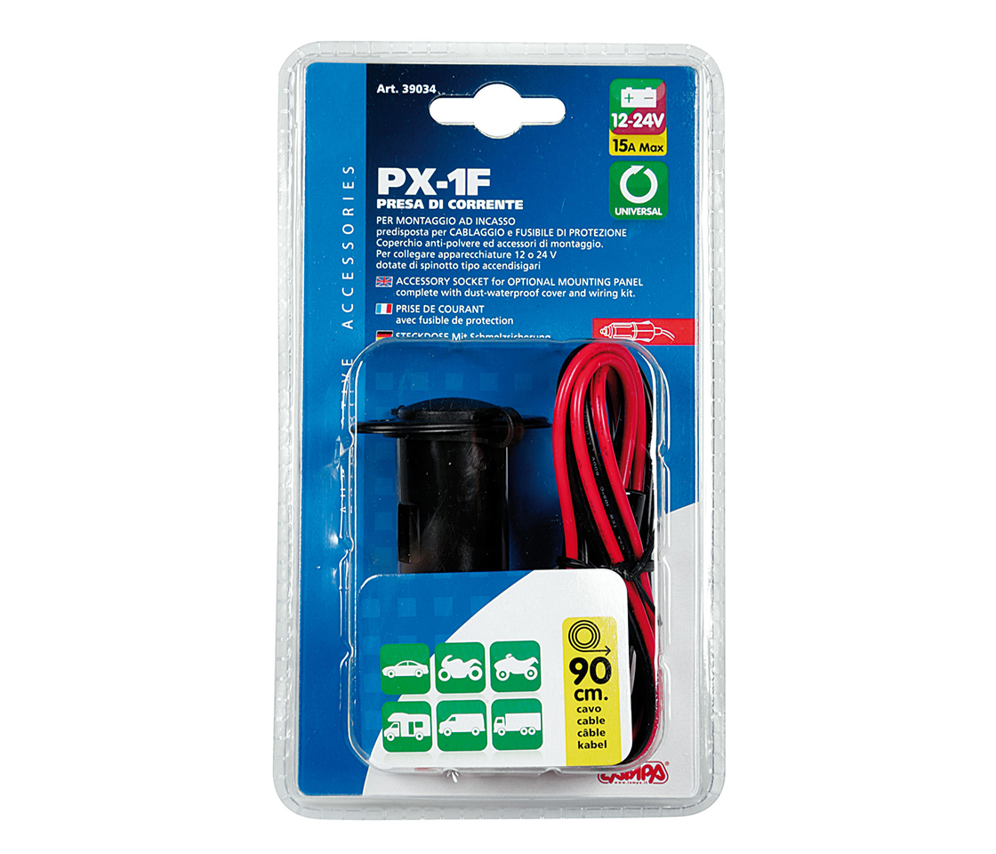 SUPORTE MONTAGEM FICHA PAINEL C/CABO E PROT 39034 LAMPA