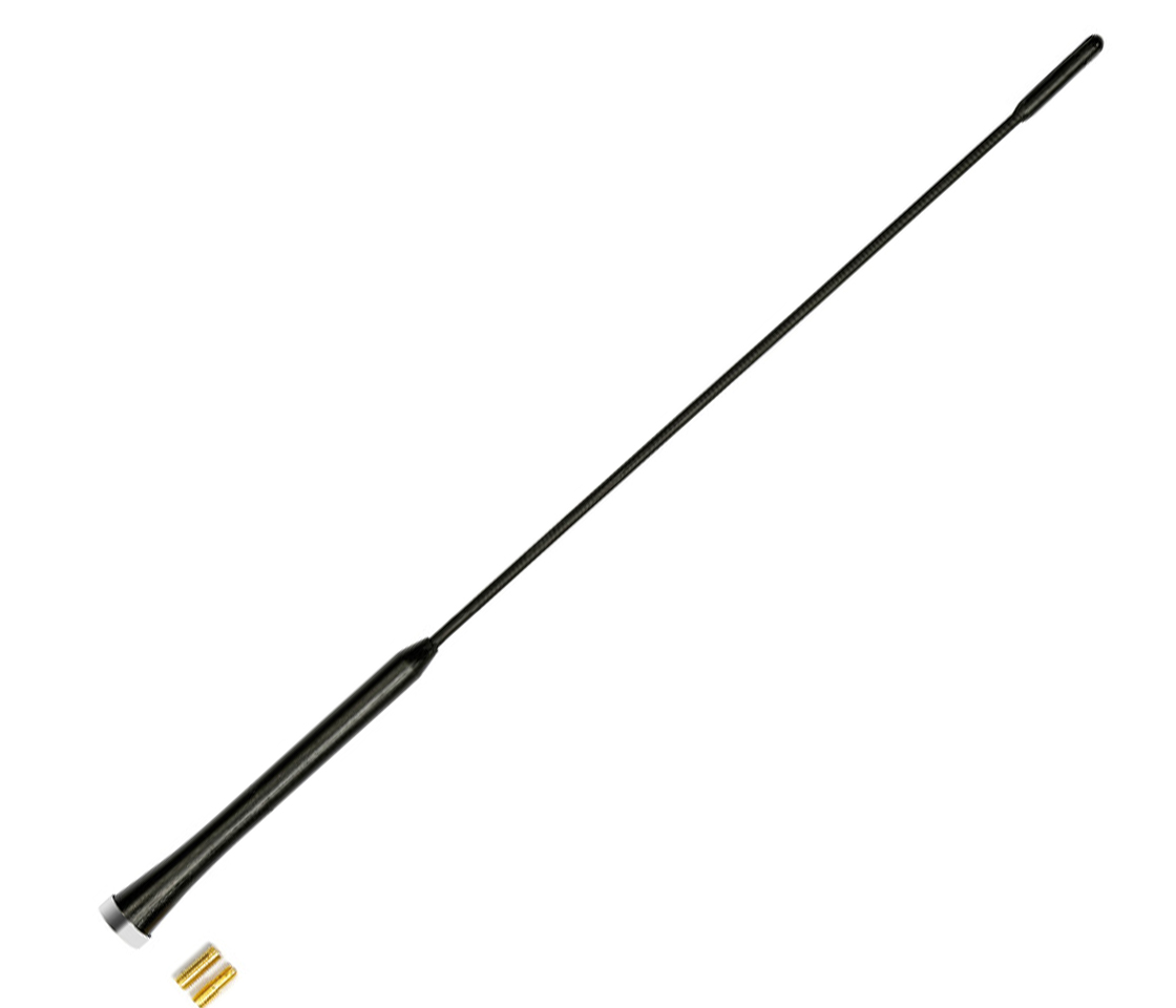 ANTENA TEJADILHO ANEL CROMADO 41CM 5/6MM LAMPA