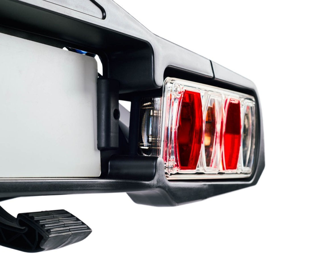 SUPORTE / PORTA BICICLETAS GANCHO REBOQUE PIVOT eBIKE R3 EU 2 BICICLETAS ELETRICAS CRUZ 940-509