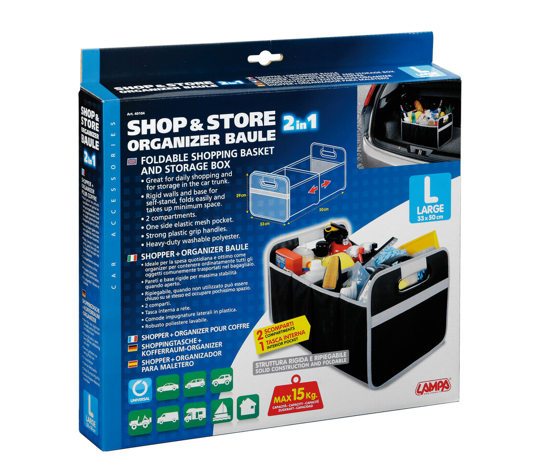 BOLSA / MALA ORGANIZADORA PARA MALA CARRO DESDOBRÁVEL LAMPA