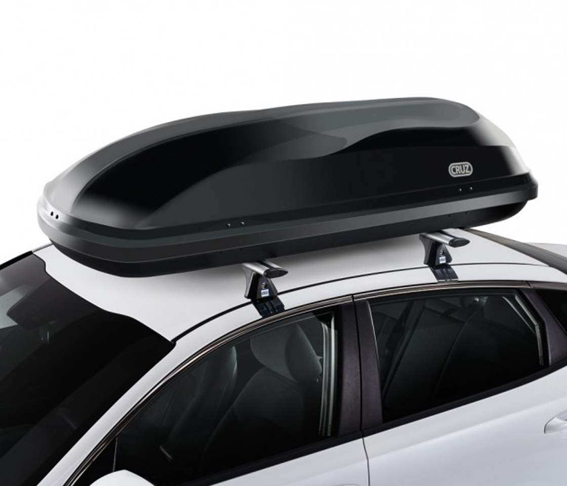 MALA/BAGAGEIRA/COFRE TEJADILHO 430L CRUZ BOX PRETO