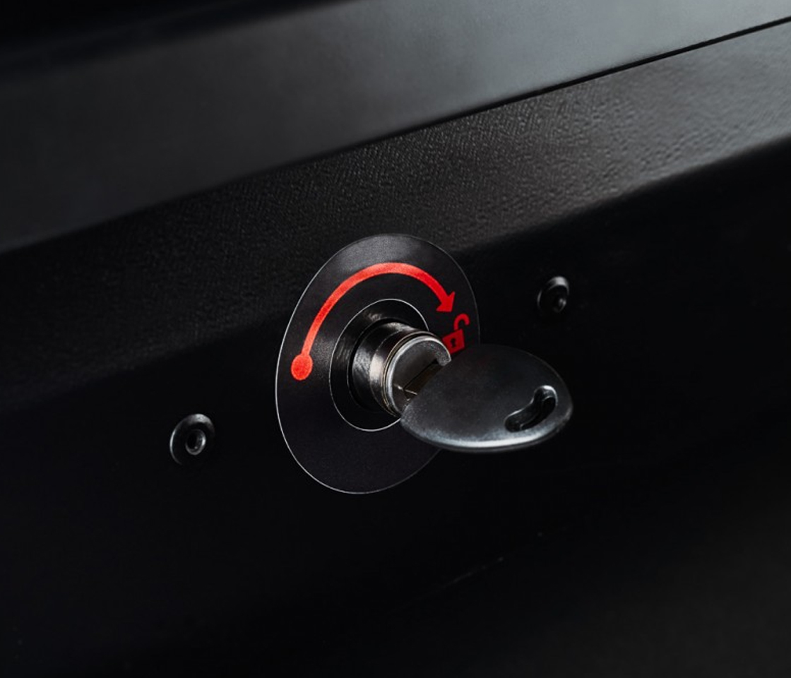 MALA/BAGAGEIRA/COFRE TEJADILHO 430L CRUZ BOX PRETO