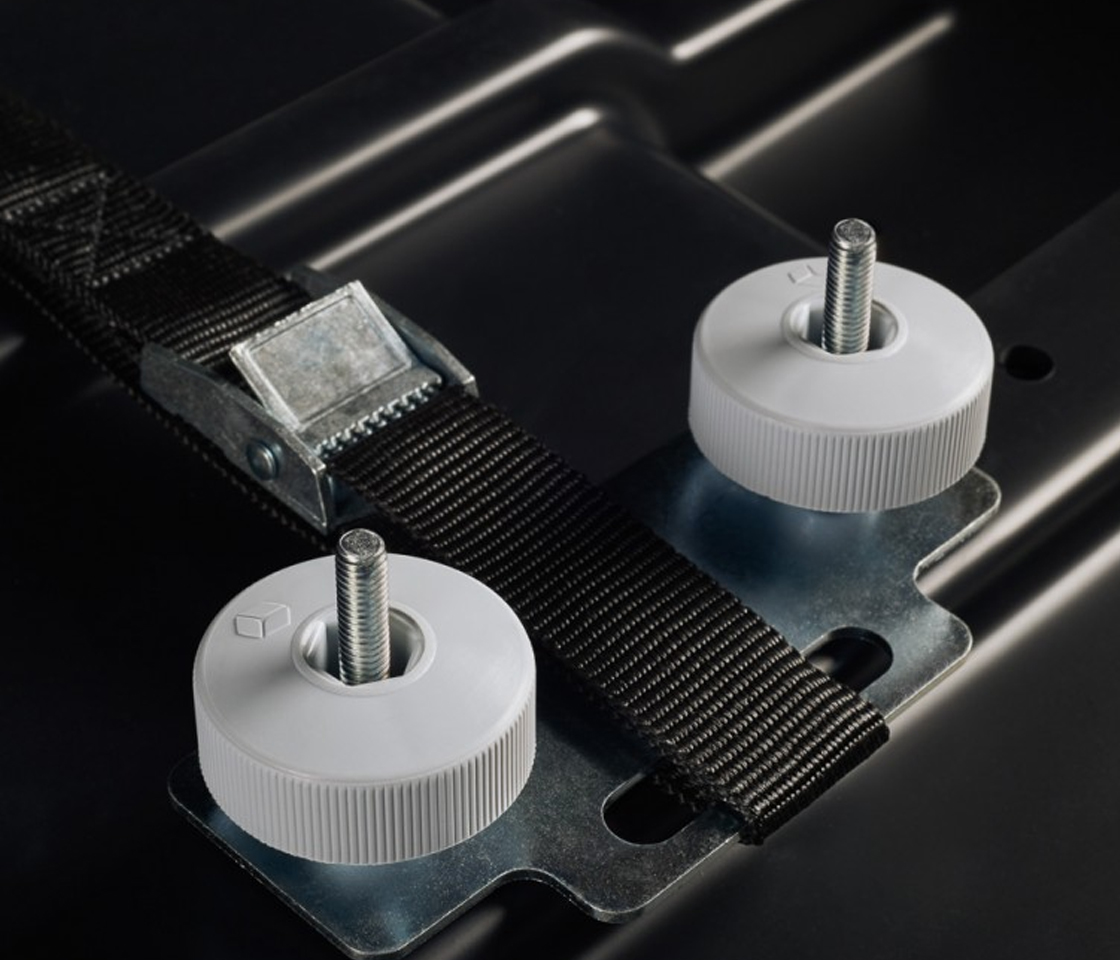 MALA/BAGAGEIRA/COFRE TEJADILHO 430L CRUZ BOX PRETO