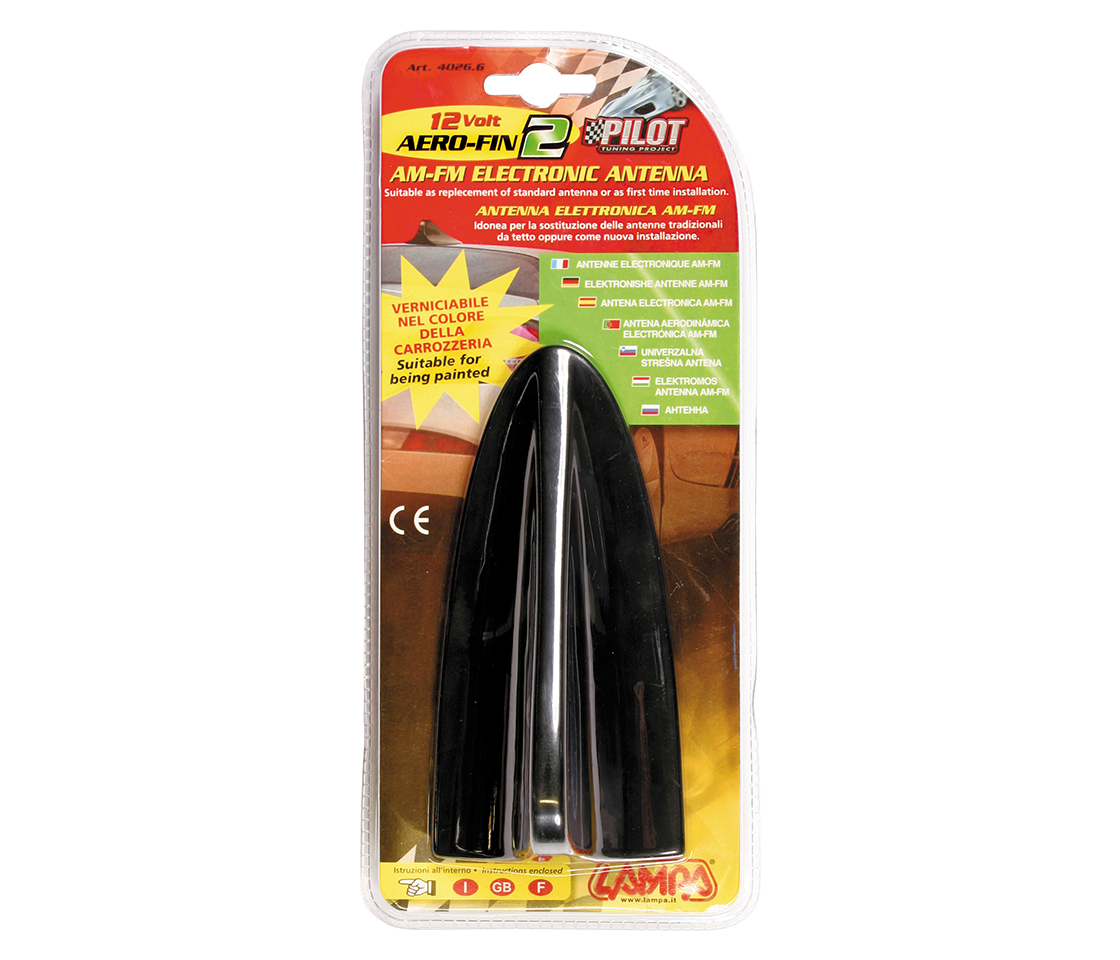 ANTENA TEJADILHO BARBATANA TUBARÃO AEROFIN2 40266 LAMPA