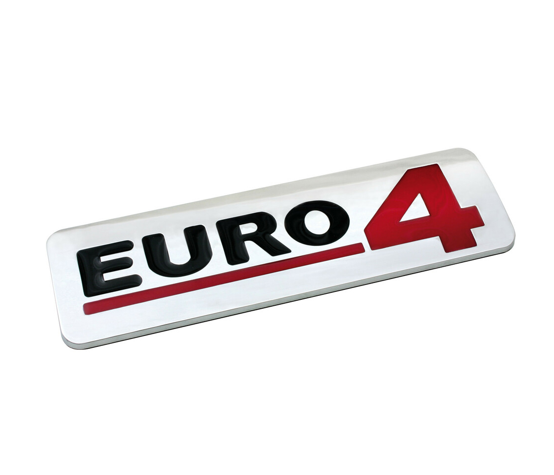 EMBLEMA 3D EURO 4 70X150MM LAMPA EMBLEMA 3D EURO 4 70X150MM LAMPA