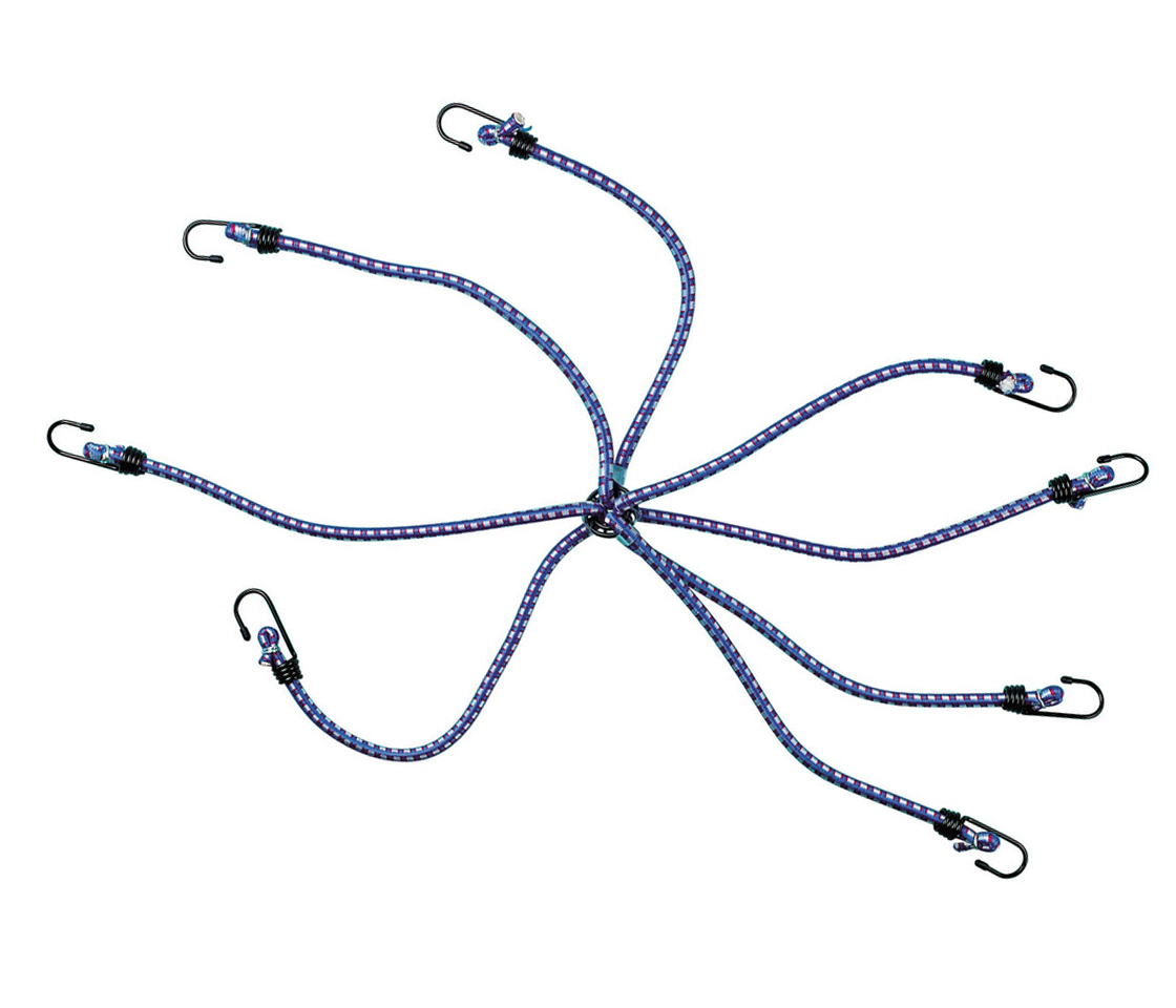 ELÁSTICO FIXAÇÃO COM 8 GANCHOS 10MM LAMPA
