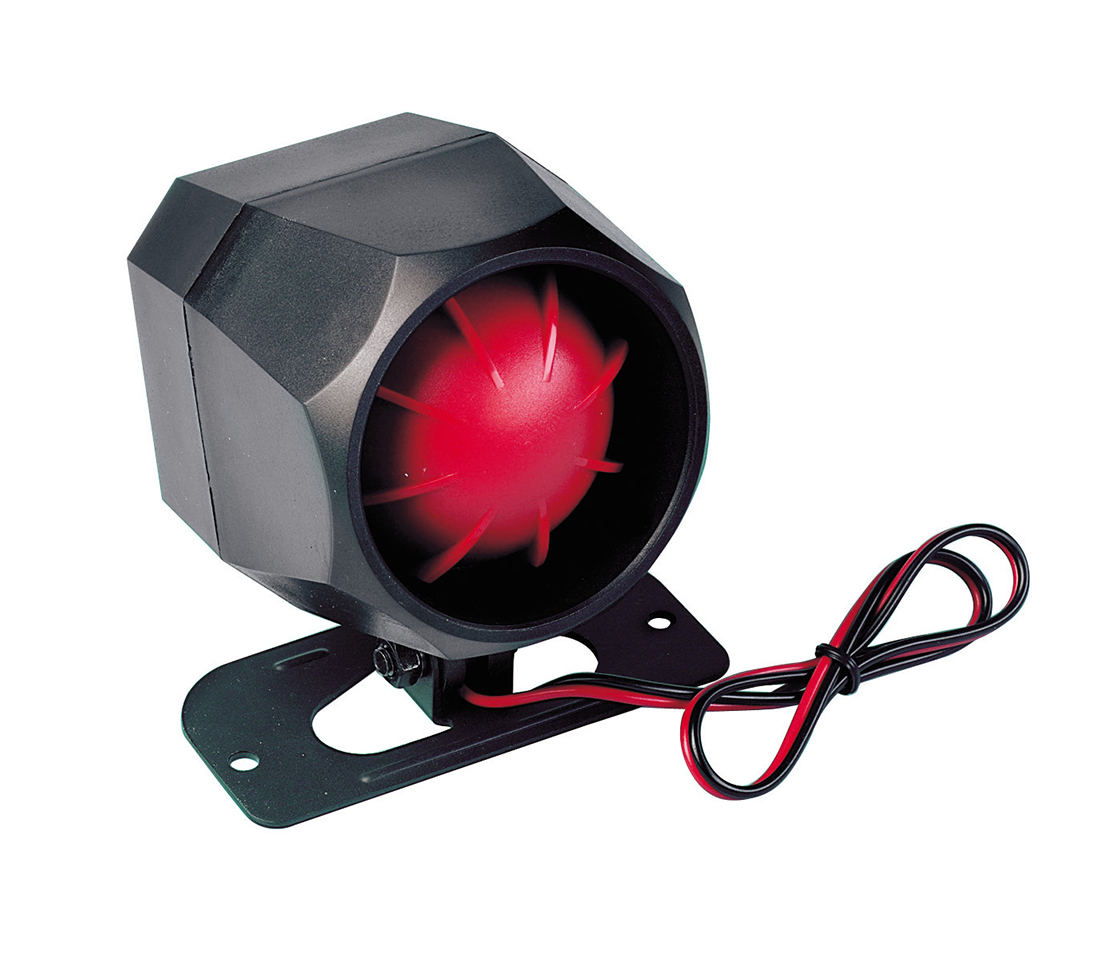 SIRENE ELETRONICA DE 6 TONS 12V 42020 LAMPA