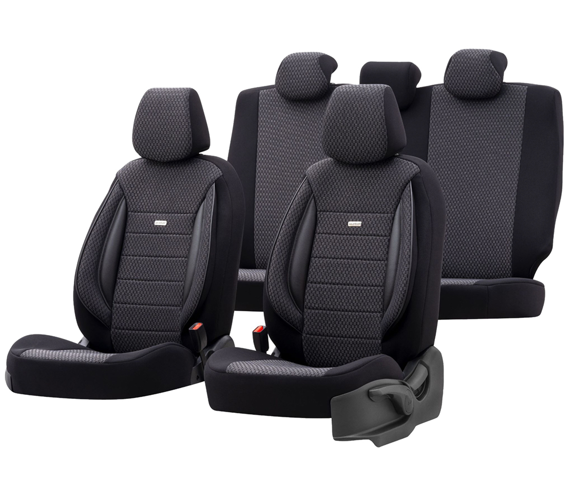 CAPAS DE BANCO PARA CARROS 5 LUGARES PRETAS SELECT FIT SPORT