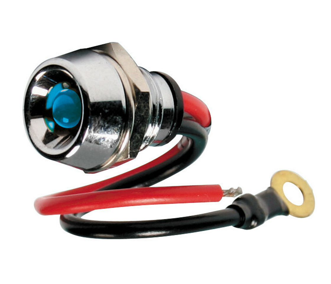 LED INDICADOR AZUL 12/24V - 15A      45582 LAMPA