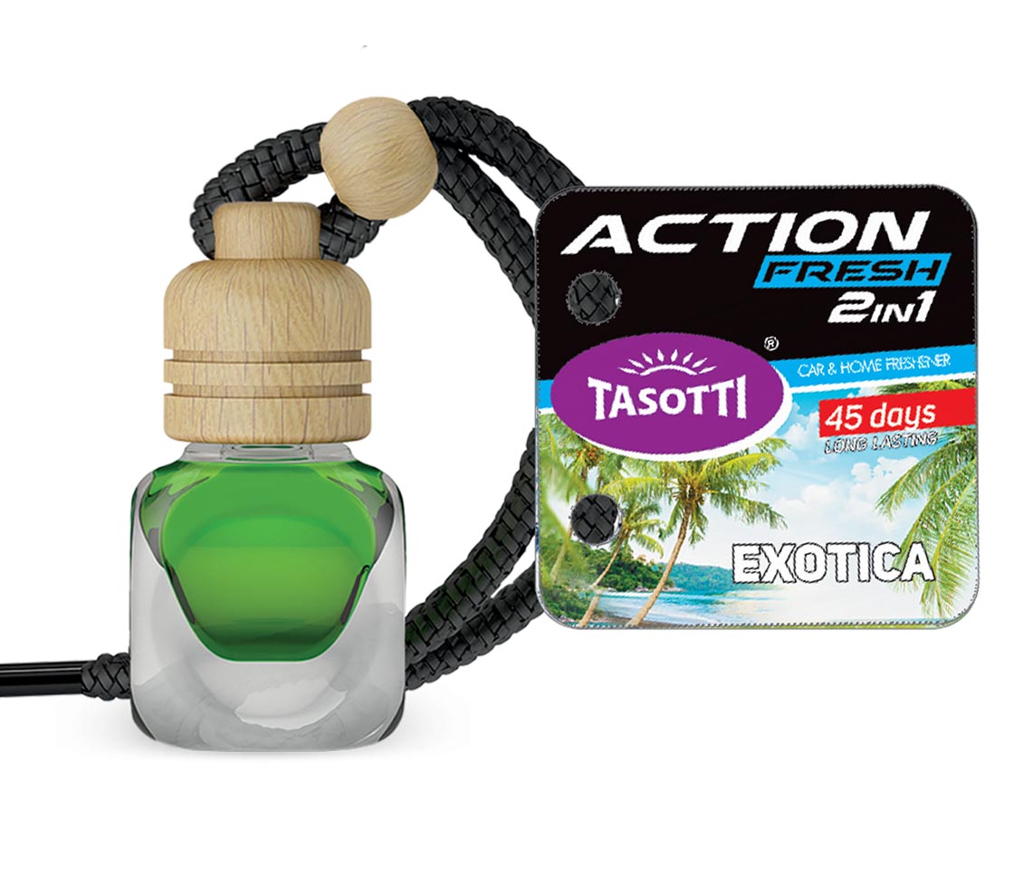 AMBIENTADOR TASOTTI ACTION FRESH EXOTIC PARA CARRO & CASA