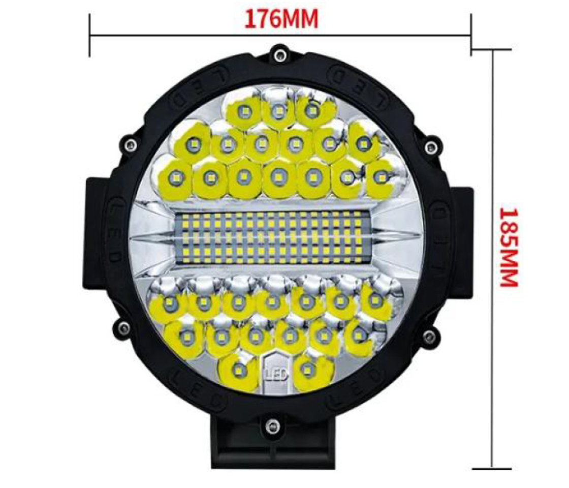 FAROL LED REDONDO 51W 176MM 9/36V FAROL LED REDONDO 51W 176MM 9/36V