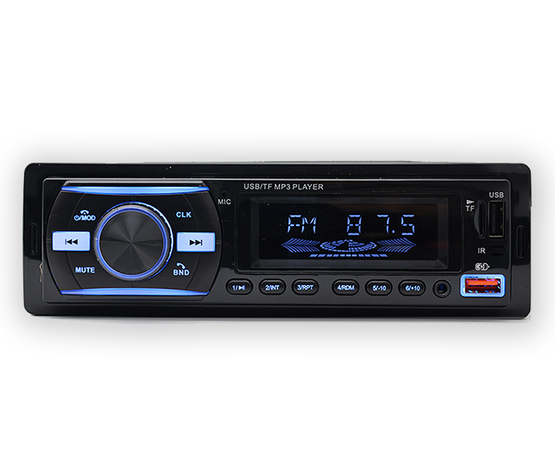 AUTO RÁDIO MP3 BLUETOOTH DUAL USB 7 CORES VA-LCD