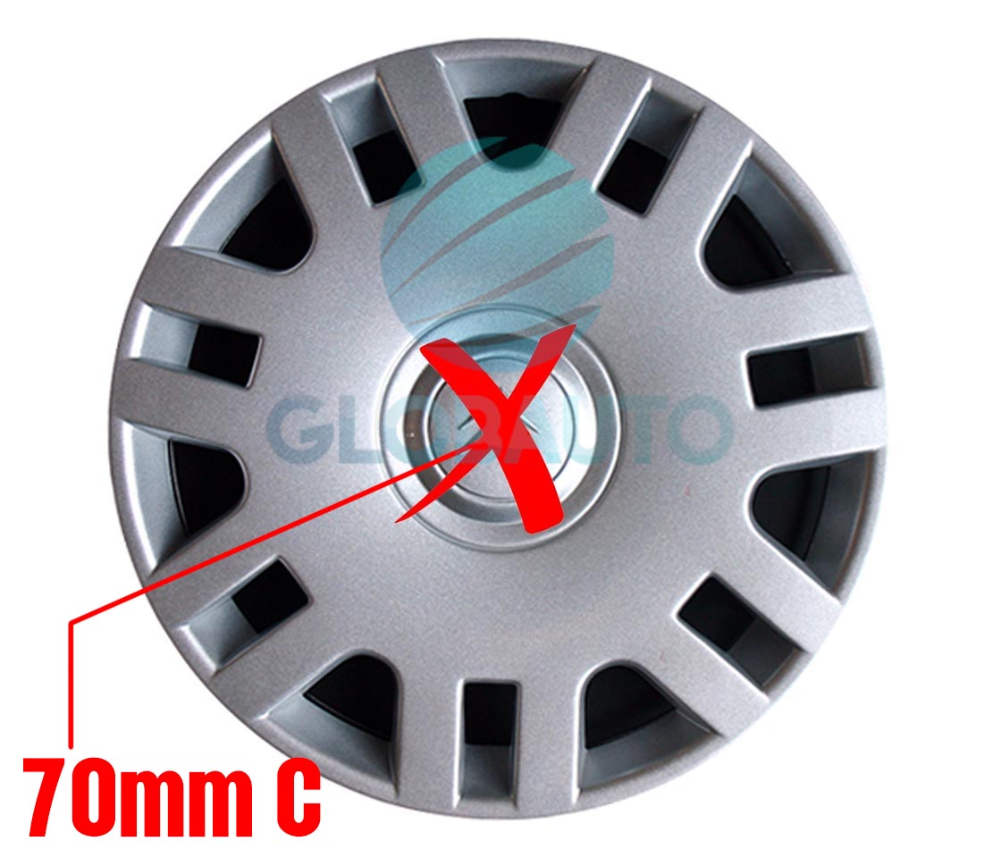 TAMPÕES JANTES PARA CITROEN C3 439-14CT FARAD