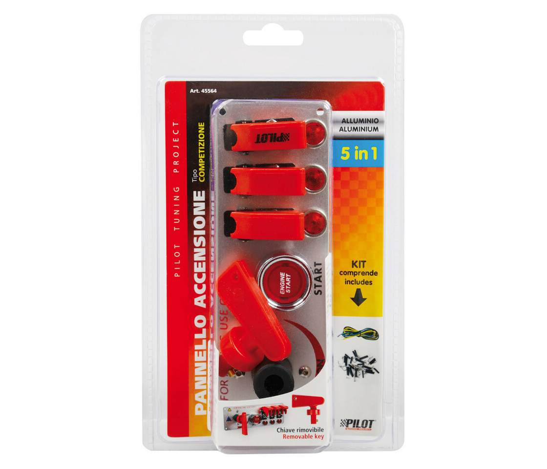 PAINEL INTERRUPTORES MULTIFUNCOES 192X67CM 45564 LAMPA